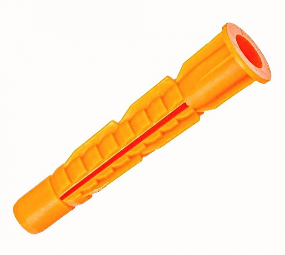 Дюбель пластиковый U6х52Б оранжевый, РосДюбель.