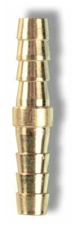 Соединение ECO елочка 8 мм двухсторонняя, латунь.