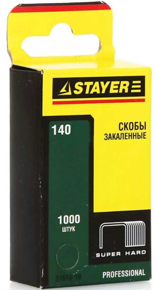 Скобы для степлера STAYER Profi 10 мм, тип 140, 1000 шт/уп.