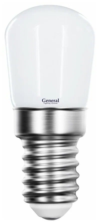 Лампа св/д GENERAL T25 7W 4500K E14 для холодильников.