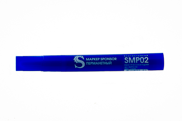 Маркер перманентный ОРМИС 3 мм, синий. 