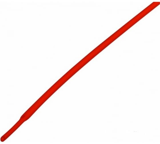 Термоусадка REXANT 20-3004, 3,0/1,5, 1м, красная.