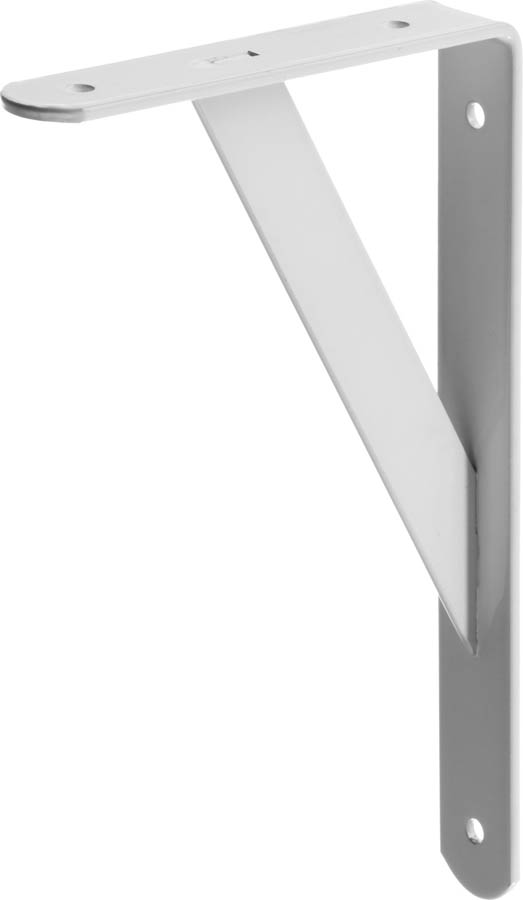Уголок-кронштейн STAYER Master 250х150х30х4мм, усиленный, белый.