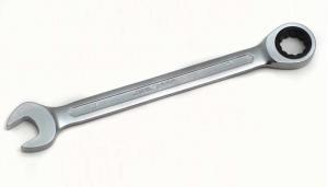 Ключ комбинированный СЕРВИС КЛЮЧ 12 мм, трещоточный, холодный штамп, Cr-V.