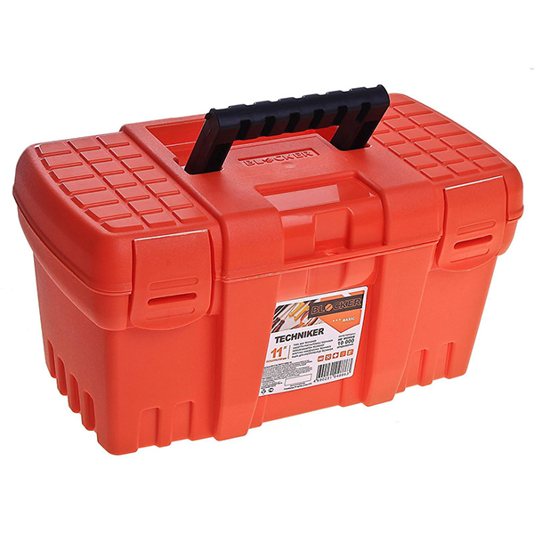 Ящик для инструментов BLOСKER Techniker 11", 26,5х15,5х14 см, пластиковый.