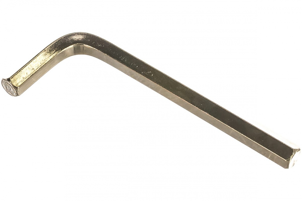 Ключ имбусовый СИБРТЕХ HEX 10 мм, 45Х, закаленный, никелированный.