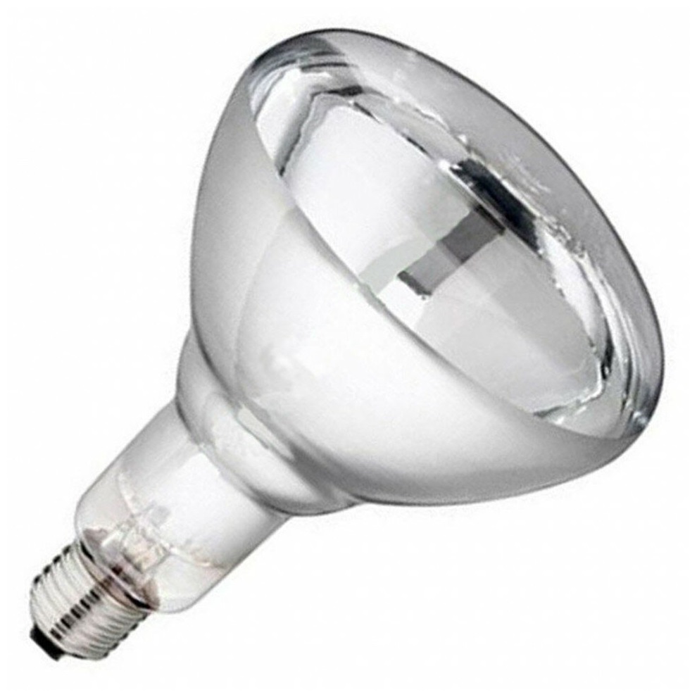 Лампа ИКЗ КЭЛЗ 250Вт Е27 нагревательный элемент, прозрачная.