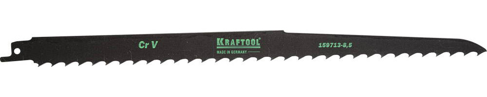 Полотно для эл/ножовки KRAFTOOL "INDUSTRIE QUALITAT" 280 мм, S617K, Cr-V, по дереву, шаг  8,5 мм. 