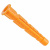 Дюбель пластиковый U  6 х 42 Б оранжевый (1000 шт)