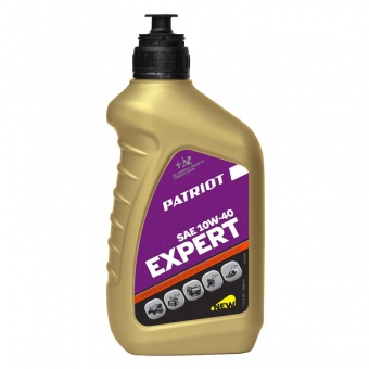 Масло PATRIOT EXPERT HIGH-TECH 10W40 4T  0.946л.