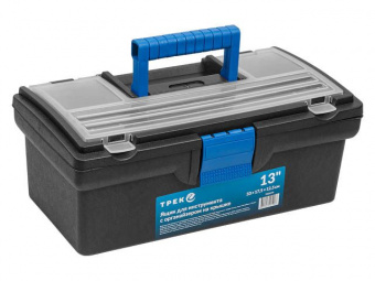 Ящик для инструмента пластмасс. 33х17,5х12,5 см (13