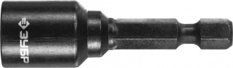 Ударная бита с торцевой головкой ЗУБР магнитная, 10 мм, 50мм