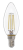 Лампа светодиодная GENERAL  8W E14 свеча 4500К нитевидная, прозрач.