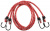 Шнур Зубр крепежный резиновый d 8 мм  100 см со стальными крюками 2 шт/уп. МАСТЕР