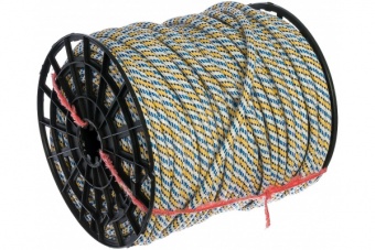 Шнур хоз. усил. цветной Ø 12 мм (200 м) плотный